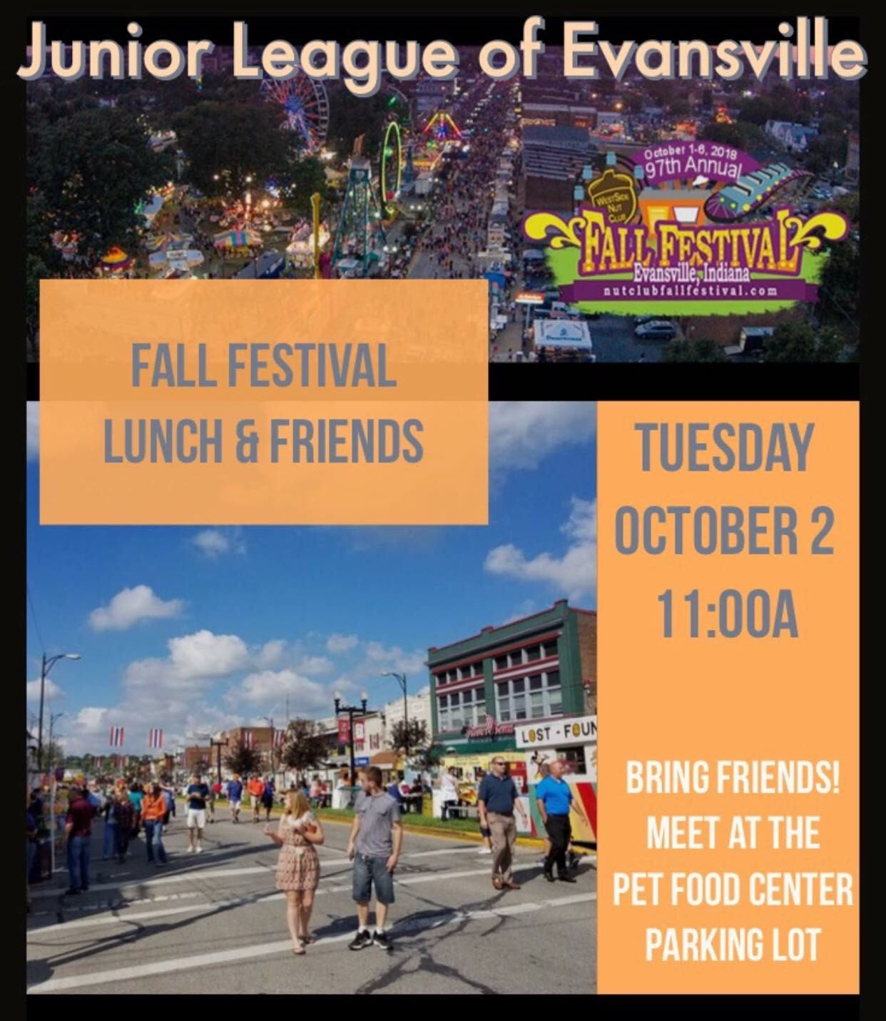 Fall Festival Lunch & Friends Junior League of Evansville